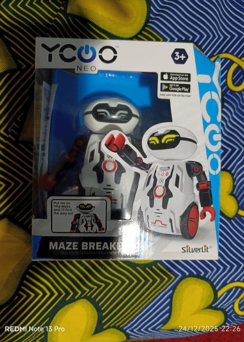 YCOO Neo Maze Breaker Beyaz Aksiyon Robot - Görsel 5
