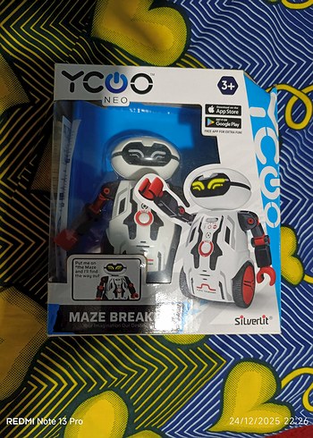 YCOO Neo Maze Breaker Beyaz Aksiyon Robot - Görsel 6