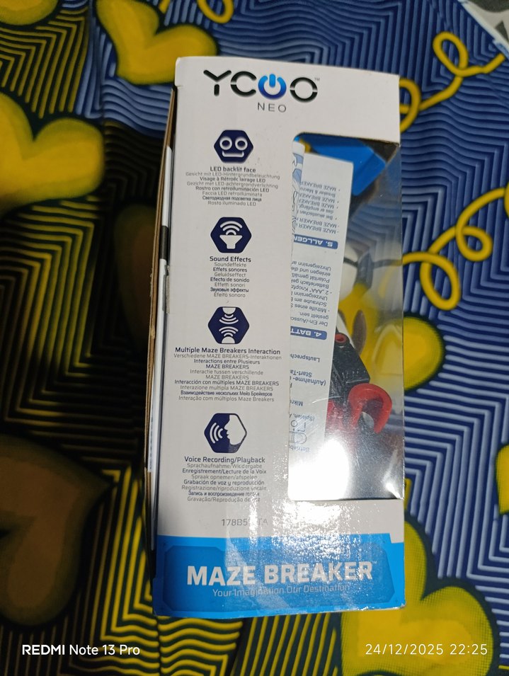 YCOO Neo Maze Breaker Beyaz Aksiyon Robot - Görsel 2