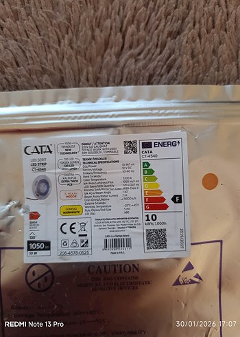 Beyaz LED Projektör Şeridi - Görsel 4