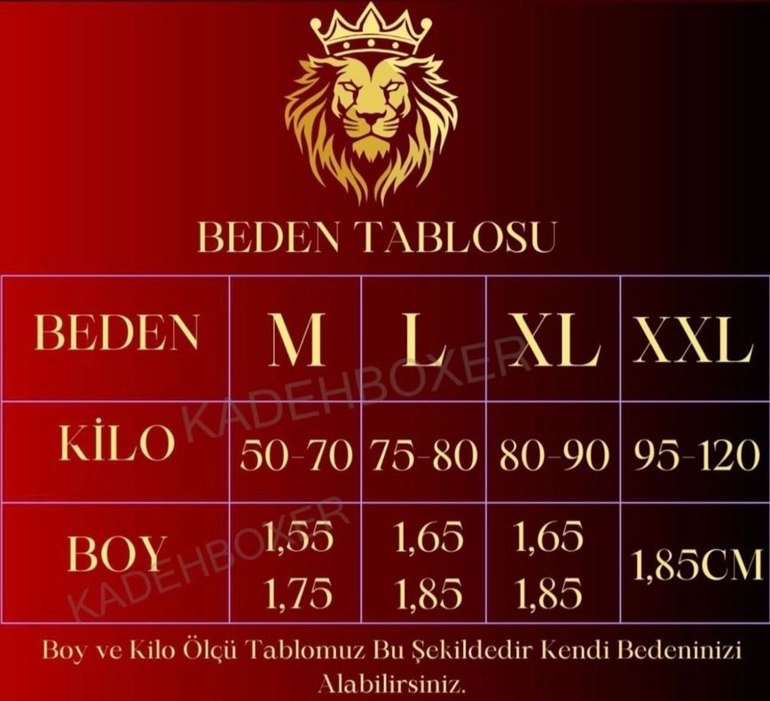 Gucci Erkek Kırmızı Baskılı Boxer - Görsel 2