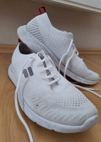 Beyaz Erkek Spor Ayakkabı - Görsel 3