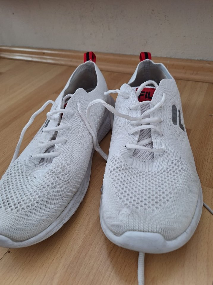 Beyaz Erkek Spor Ayakkabı - Görsel 4