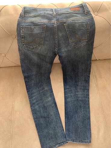 m Beden LTB Düşük Bel Düz Kesim Jean