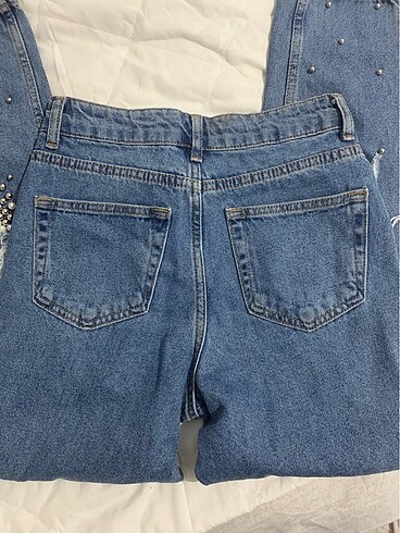 xs Beden mavi Renk Jean pantolon