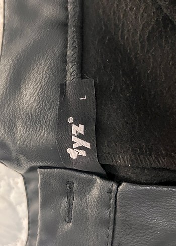 İspanyol paça deri pantolon - Görsel 3