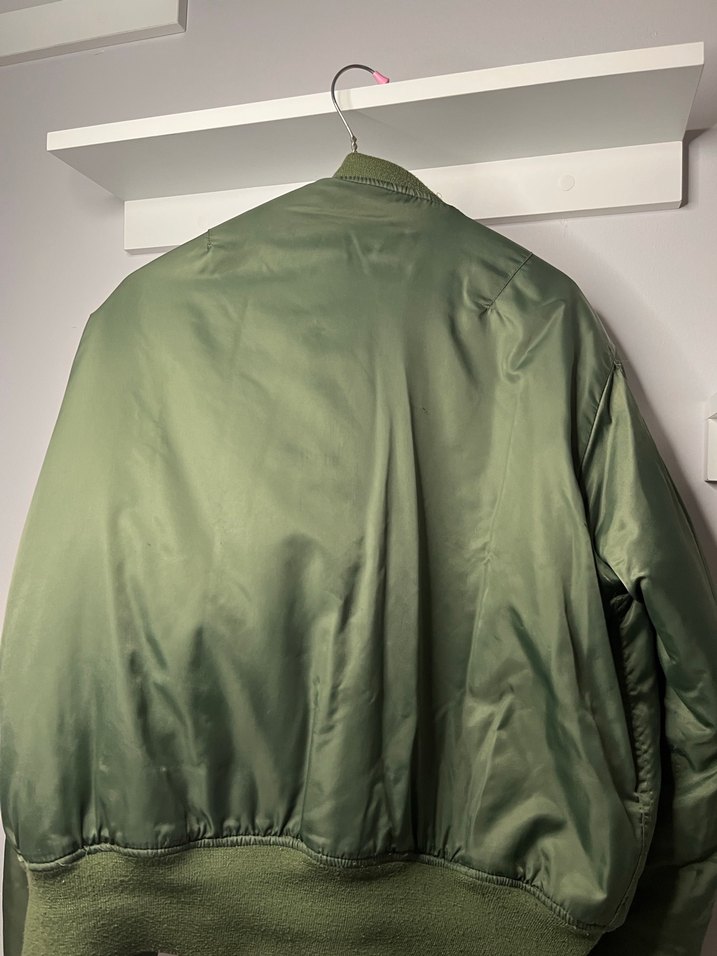 Yeşil Midi Street Wear Kadın Ceket - Görsel 3