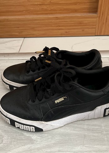 Puma Siyah Platform Topuklu Spor Ayakkabı - Görsel 3