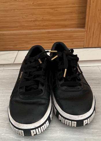 Puma Siyah Platform Topuklu Spor Ayakkabı - Görsel 2