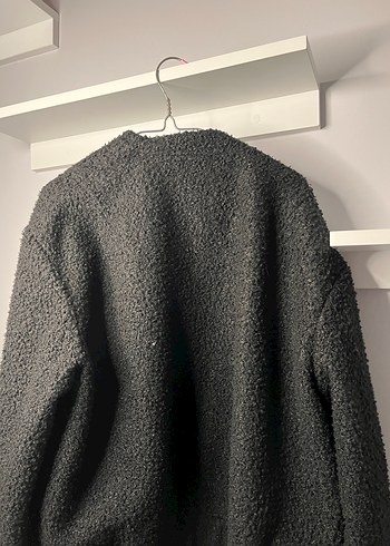 Bomber oversize duruşlu ceket - Görsel 3