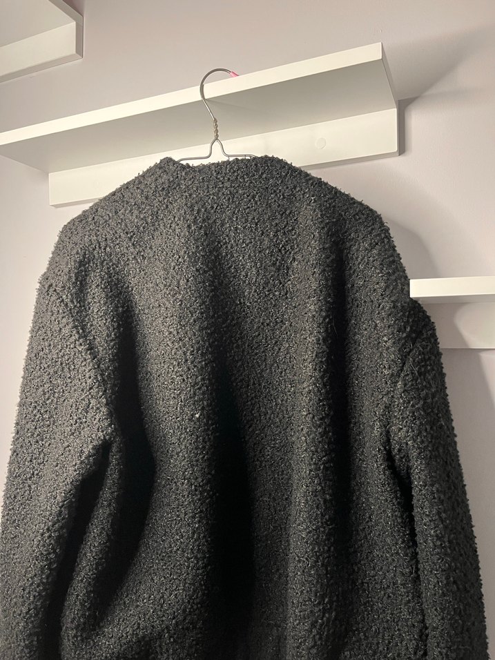 Bomber oversize duruşlu ceket - Görsel 3