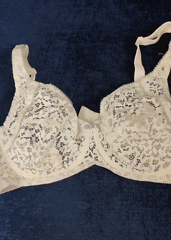 Gri Bohem Tarzı Rahat Beyaz Sütyen - Görsel 2