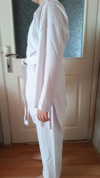 11-12 Yaş Beden beyaz Renk Karate kıyafeti