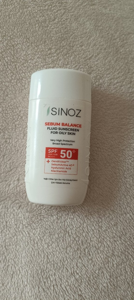SiNOZ Sebum Balance SPF 50+ Sıvı Güneş Kremi - Görsel 2