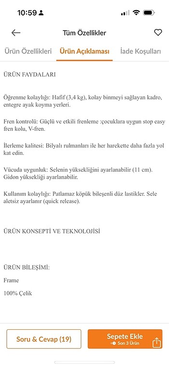 Decathlon Decathlon Denge Bisikleti