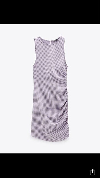 Zara Pötikare Mini Elbise