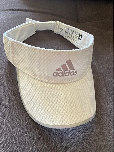  Beden adidas Beyaz Tenis Şapkası ve Bilekliği