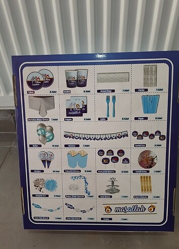  Sünnet seti 110 parça 