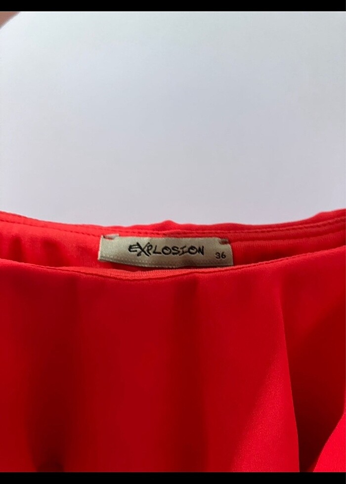 Nar çiçeği elbise - Görsel 3