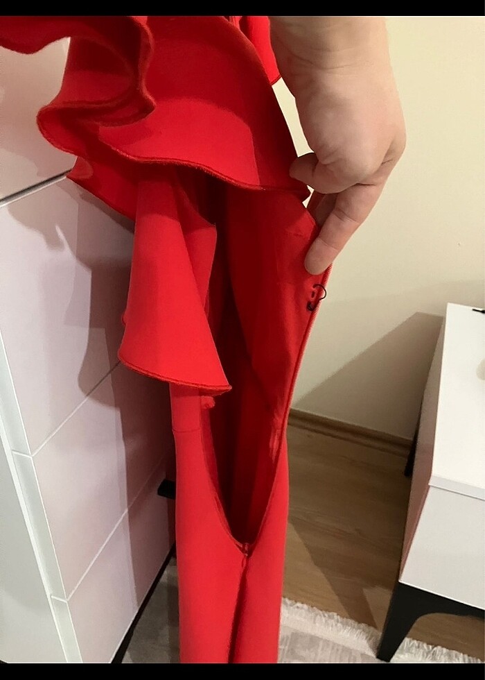 Nar çiçeği elbise - Görsel 2