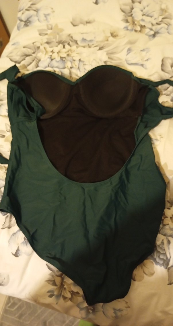 Yeşil Drapeli Bohem Kadın Mayo - Görsel 2