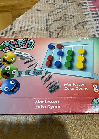 Go Toys Rubik Abaküs Montessori Zeka Oyunu - Görsel 2
