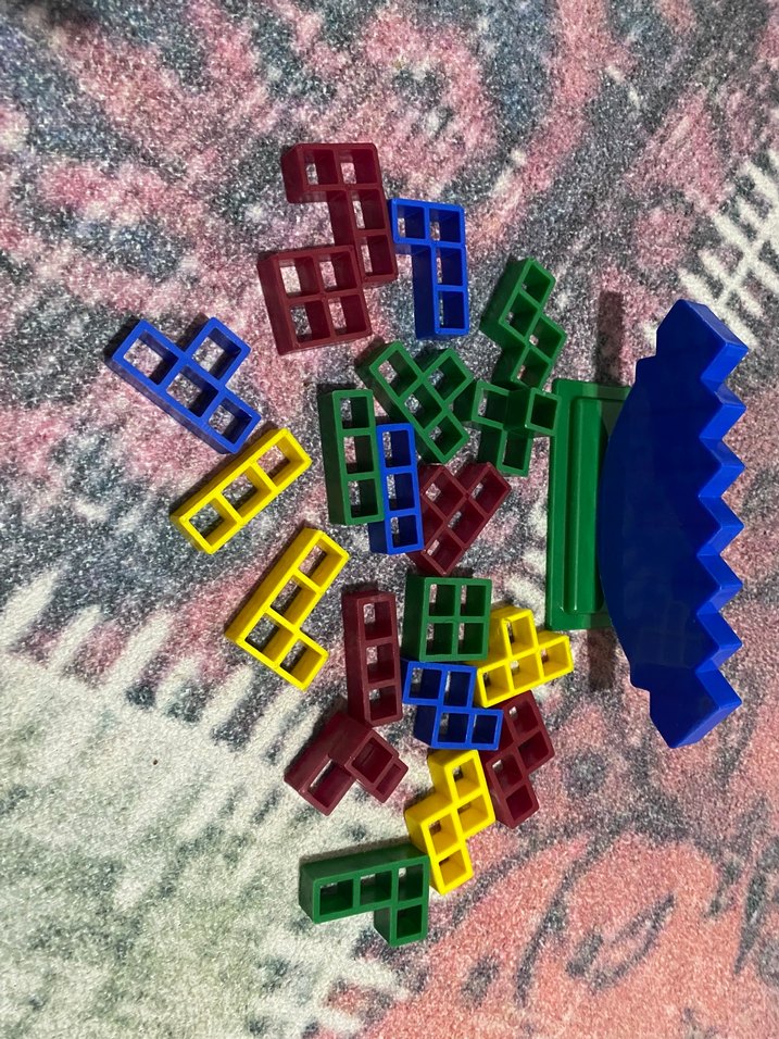 Renkli Stac Denge Oyunu - Görsel 2