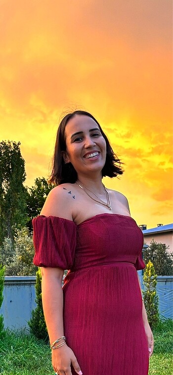 Trendyol & Milla Kırmızı elbise