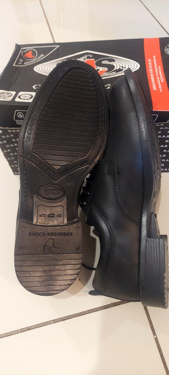 Siyah Bağcıklı Erkek Klasik Ayakkabı - Görsel 3