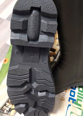 Polly Boot Pawer Rigger Çizme Celik burunlu 42 numara Haki renk - Görsel 5