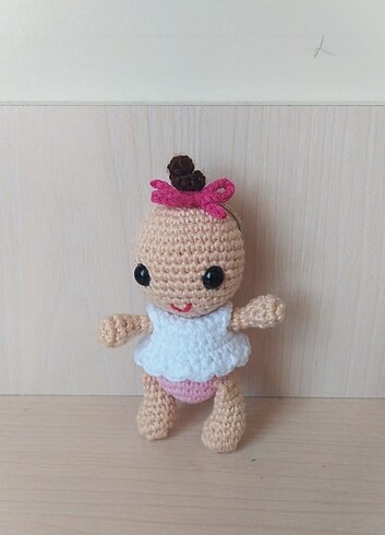 diğer Beden çeşitli Renk Amigurumi bebek anahtarlık