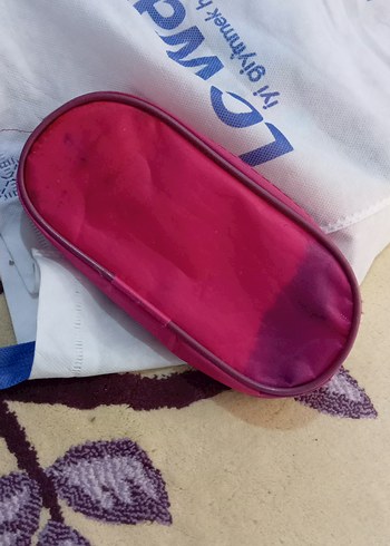 Renkli Pembe Çocuk Kalem Kutusu
