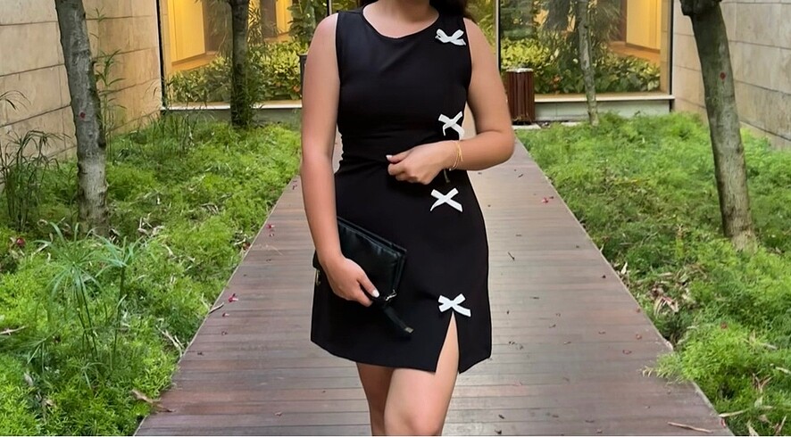 Holly Lolly Kurdeleli Mini Elbise