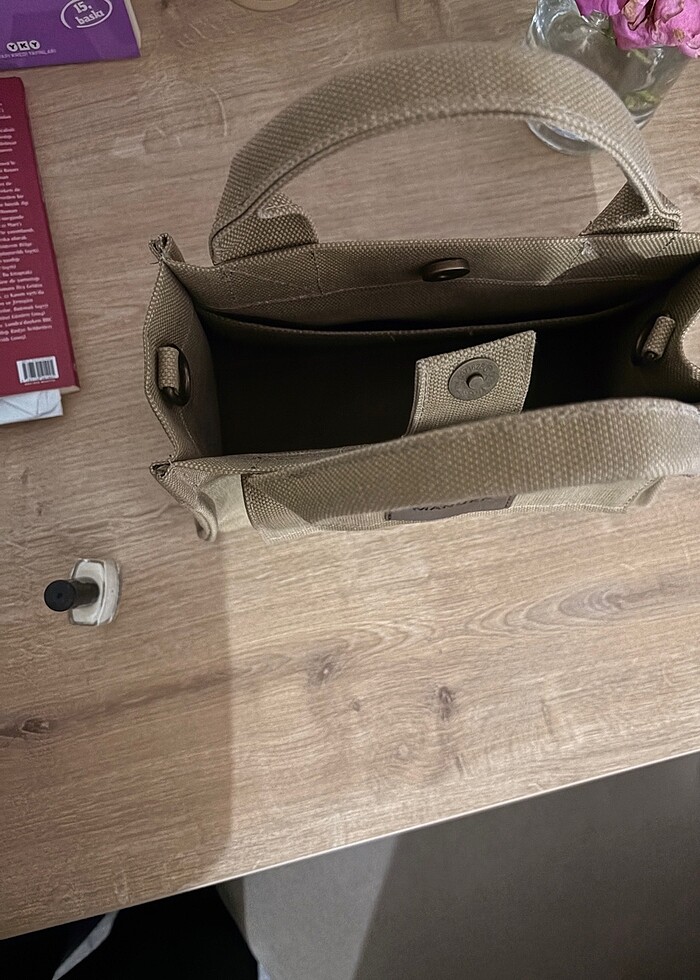 manuka kanvas çanta - Görsel 4