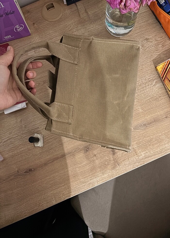 manuka kanvas çanta - Görsel 3