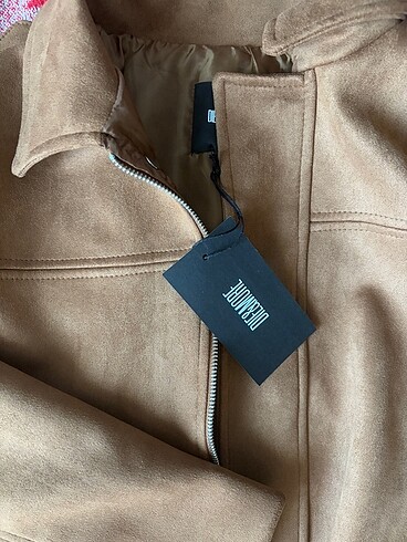 zara süet ceket - Görsel 7