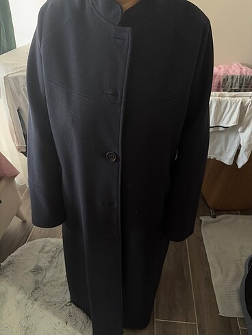 kadın geniş kaban - Görsel 5