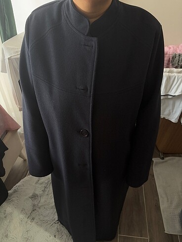 kadın geniş kaban - Görsel 6