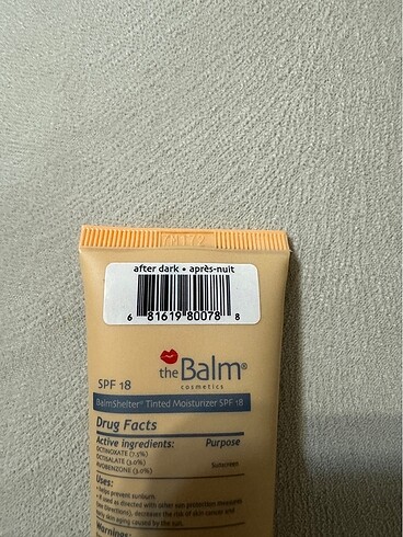Beden Renk The balm bb krem