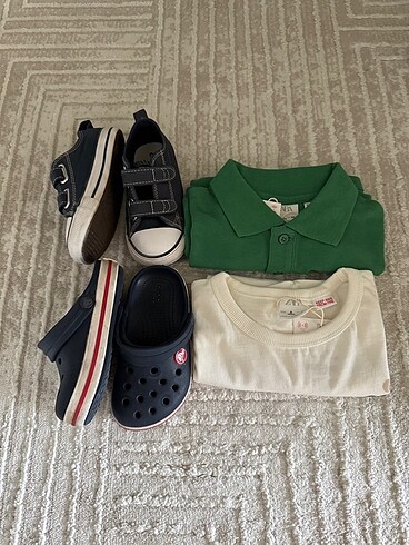 Converse crocs tişörtler