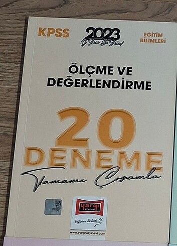 KPSS Hazırlık Deneme Kitabı 