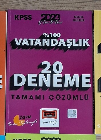 KPSS Hazırlık Deneme Kitabı 