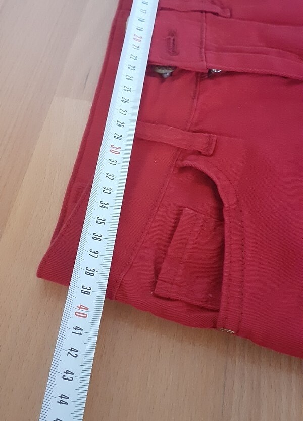 Yumuşak kot etek - Görsel 3