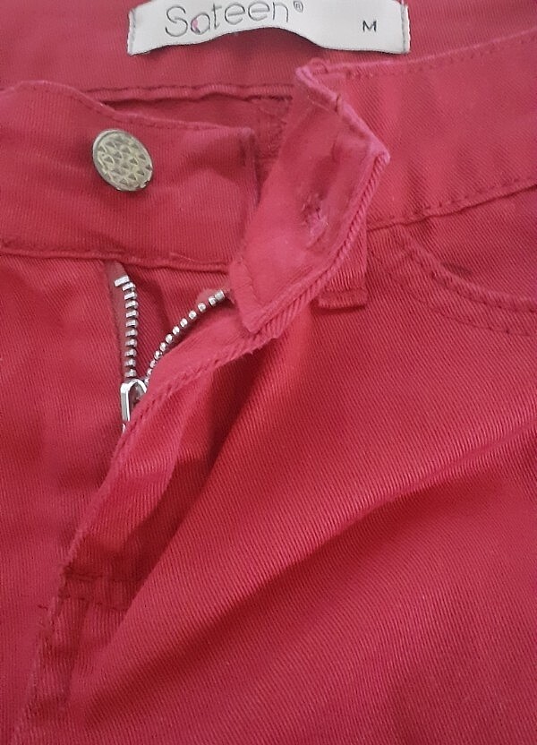 Yumuşak kot etek - Görsel 4