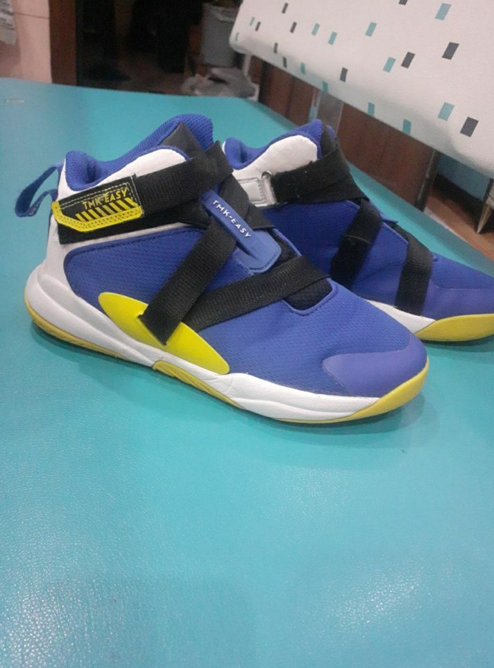 Mavi Spor Ayakkabı Siyah Cırtlı basketbol ayakkabısı - Görsel 2