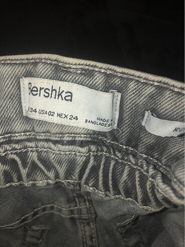 34 Beden gri Renk Bershka