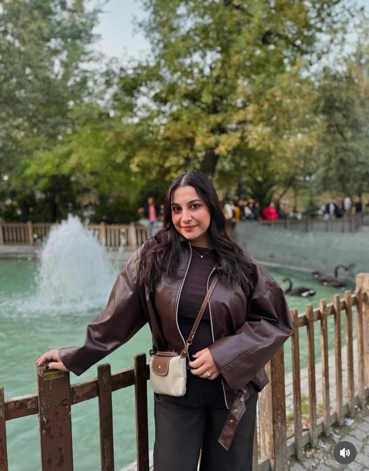 Kahverengi Kemerli Deri Ceket - Görsel 5