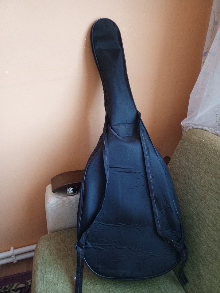 Klasik Kırmızı Gitar - Görsel 3