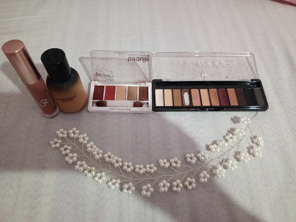 Makyaj Seti + gelin saç süsü - Görsel 2