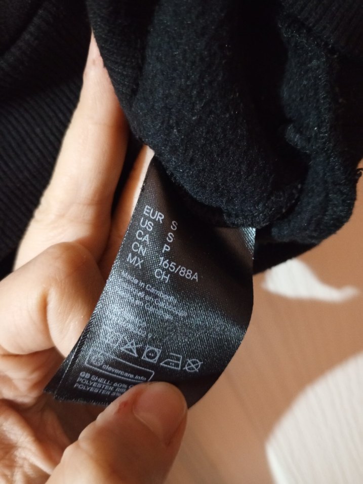 Sarı-Siyah Kapüşonlu Kadın Sweatshirt - Görsel 4